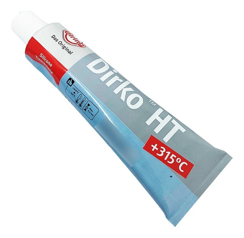 Cola Silicone Cinza Alta Temperatura Caixa 12un