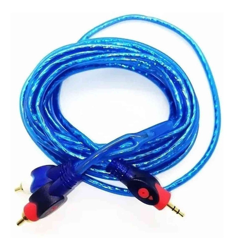 Cable Mini Plug 3.5 Mm A 2 Rca 3 Mts Metros Profesional Lujo