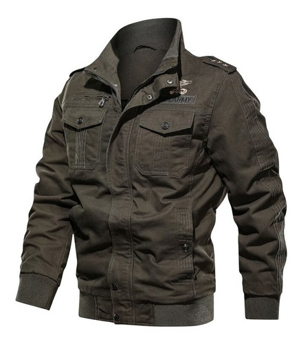 Jackets Hombre Chamarra Cargo Cortavientos Pakas Chaque