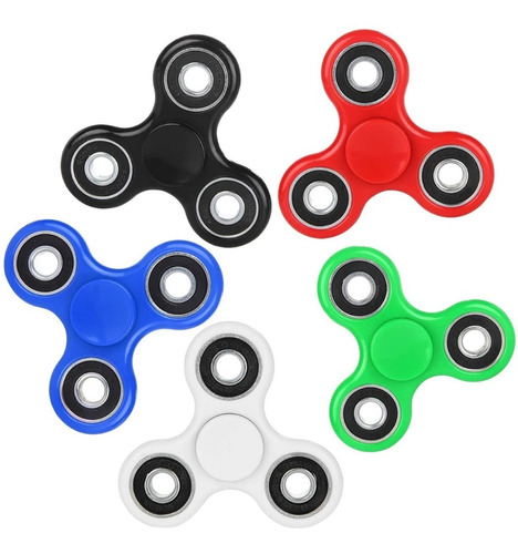 Fidget Spinner Juguete Rotador Anti Estres X5 Unidades