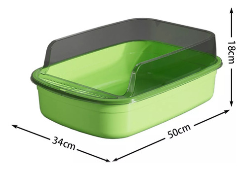 Arenero Gato Extension Anti Derrame Pala Caja Extra Grande