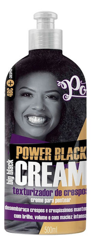 Soul Power Creme Pentear Poder Do Black Big Black Cream 500g