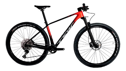 Bicicleta Mtb Tsw Evo Quest Deore 12v - Quadro Carbono