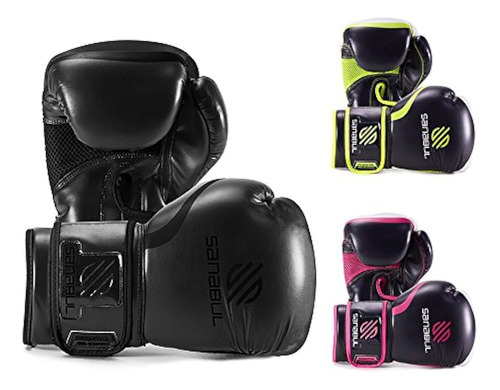 Guantes De Entrenamiento De Kickboxing De Boxeo De Gel Esenc