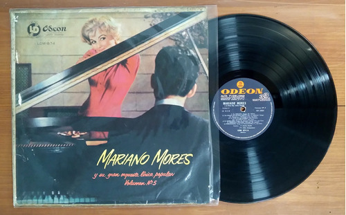 Mariano Mores Orquesta Lirica Popular Vol 5 Disco Lp Vinilo