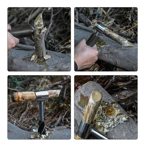 Taladro De Mano Taladro Llave De Broca Supervivencia Camping