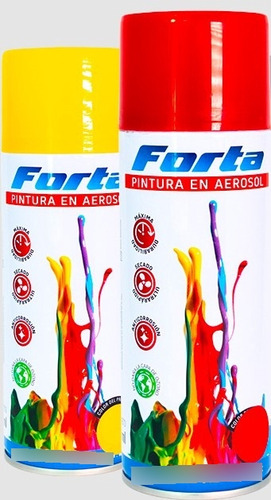 Pintura En Aerosol Uso General Blanca 400ml 3pzas