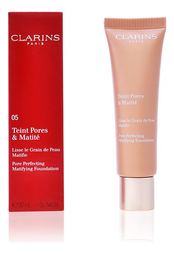 Base De Maquillaje Clarins Teint Pores & Matite-tono 05