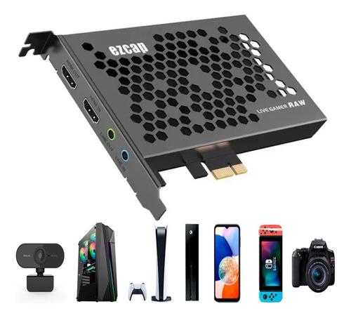 Ezcap324 Gamedock Ultra 4k Live Gamer Lossless Pci Captura4k