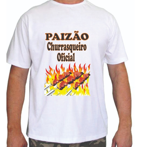 Camisas P Ao Gg Dia Dos Pais - Paizão Churrasqueiro Oficial