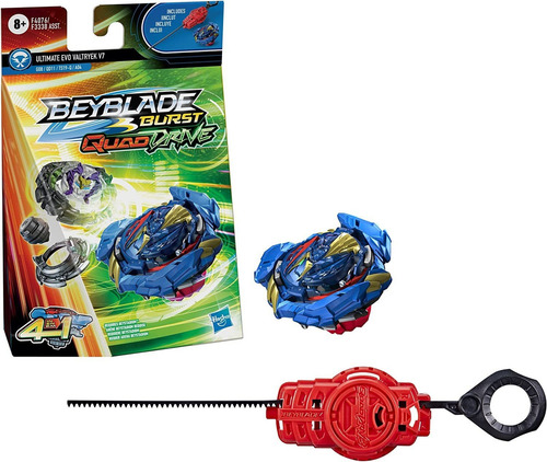 Beyblade Burst Quaddrive Ultimate Evo Valtryek V7 Spinning T