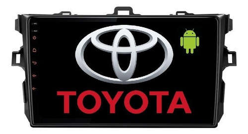Toyota Corolla 2009-2013 Android Gps Wifi Bluetooth Radio Hd