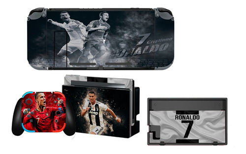 Skin Para Nintendo Switch Modelo (40027ns) Cr7