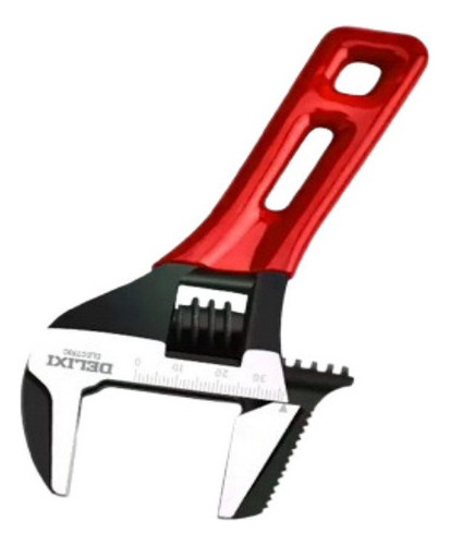 -a Llave De Trinquete Ajustable Con Mango Corto Y Apertura