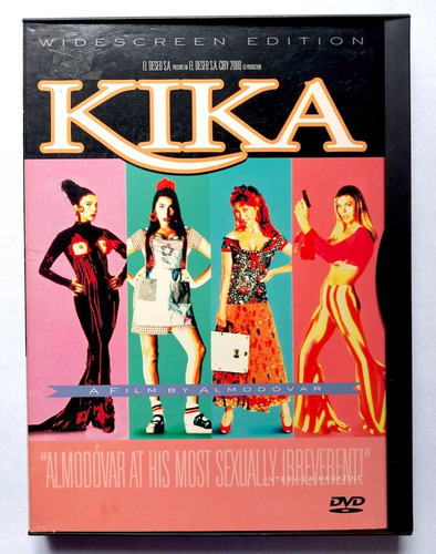 Dvd Original Kika Pedro Almodovar Importado De Usa