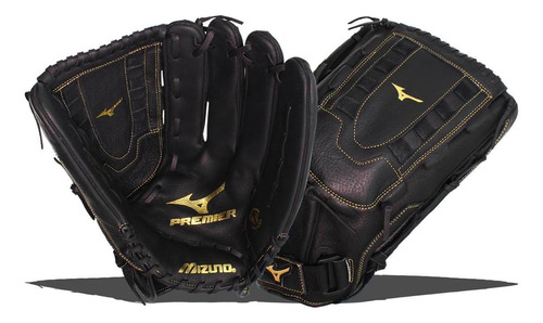 Guante Softbol Mizuno Gpm1405 Negro 312794r 14 In Adulto