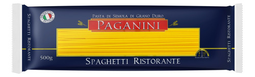 Macarrão de Sêmola Grano Duro Spaghetti Ristorante Paganini Pacote 500g