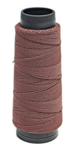 Linha Lastex Para Aplicação De Mega Hair - Rolo 100 Metros Cor Marrom