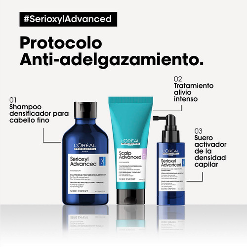 Serúm L'oréal Professionnel Serioxyl Advanced Densificador Cabello Fino 90ml