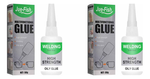 Pegamento Plástico Fuerte Universal Super Glue Para Resina Y