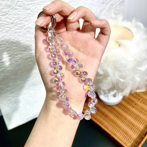 2 Llavero Con Cuentas, Pulsera, Llavero Para Estuche De