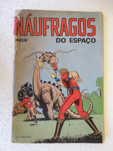 Náufragos Do Espaço Nº 1 Editora Roval 1973