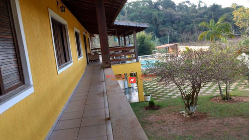 Chácara Com 4 Dormitórios À Venda, 1130 M² Por R$ 750.000,00 - Jardim Estância Brasil - Atibaia/sp - Ch0024