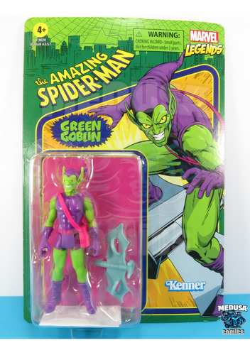 Marvel Legends - Green Goblin 9,5cm - Lacrado - Meduzacomics