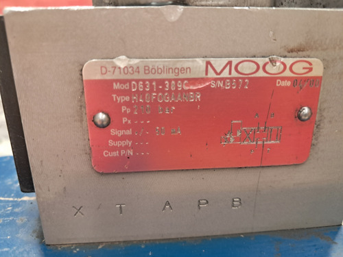 Servo Valvula Moog D665-404a (Usado)
