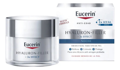 Eucerin Hyaluron Filler + 3x Effect Noche 140 Ml (20 X 7ml)