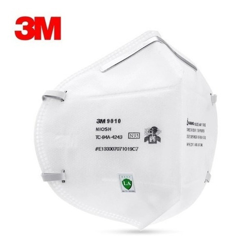 Cubrebocas Mascarilla Respirador 3m N95 Mod. 9010 50 Piezas