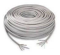 Rollo De Cable Utp Nexxt, Cat-5e, 1000 Pies, Gris.