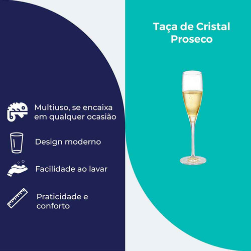 Taça de Cristal , Taça de Vinho Grappa 135ml, Ruvolo