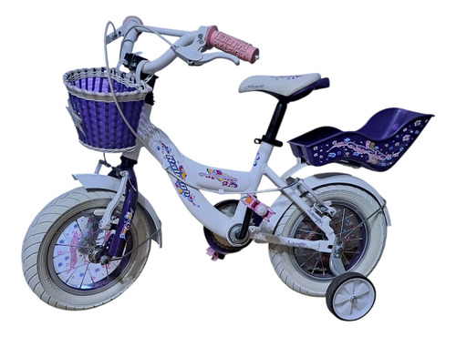 Bicicleta Nena Raleigh R12 Cupcake, Cuadro Aluminio, Impecab Violeta 12 " (Usado)