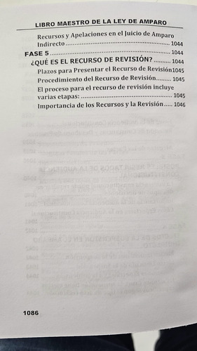 Libro Maestro Ley De Amparo Comentada 2025 +usb P.dura