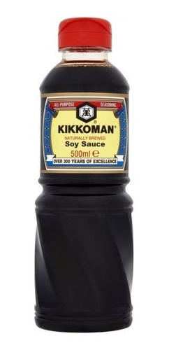 Imagen 1 de 2 de Salsa De Soja Kikkoman 500 Ml - Origen Taiwan