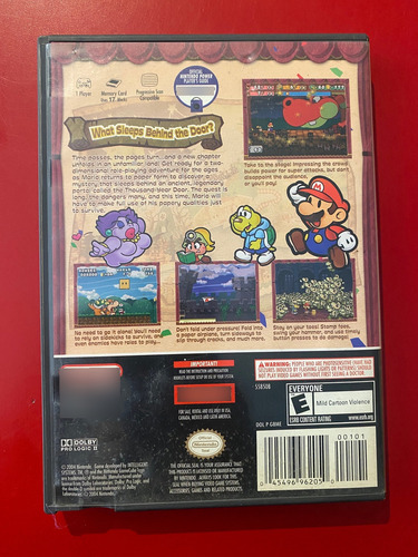 Paper Mario Gamecube (Usado)