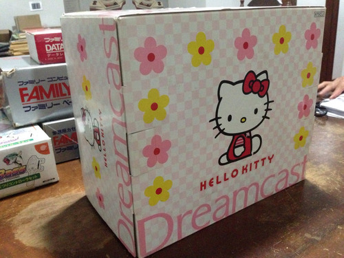Dreamcast Hello Kitty Sega Original Na Caixa Zerado Completo