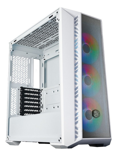 Gabinete Cooler Master Mb520 Mesh Blanco Argb Midi-tower