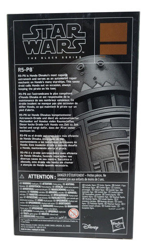 Hasbro Star Wars Galaxy's Edge The Black Series R5-p8 (Usado)
