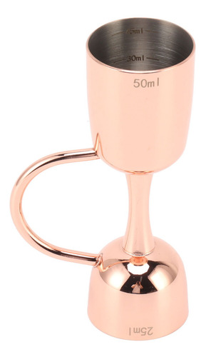 Bell Jigger Para Cócteles De Doble Cara, Acero Inoxidable, D