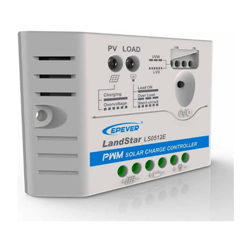 Trladr De Arga Slar Pwm 5a Epever Ls0512e 12v