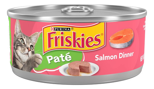 Friskies Pate De Comida Para Gatos Salmon (5 Latas)