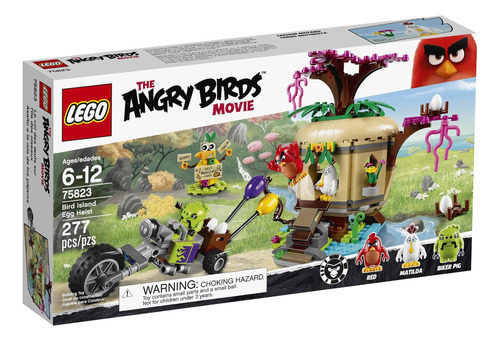 Set Juguete De Construc Lego Angry Birds Isla Pájaros 75823