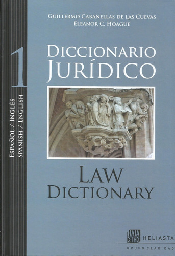 Diccionario Jurídico  Ingles  Español 2 Ts. Cabanellas