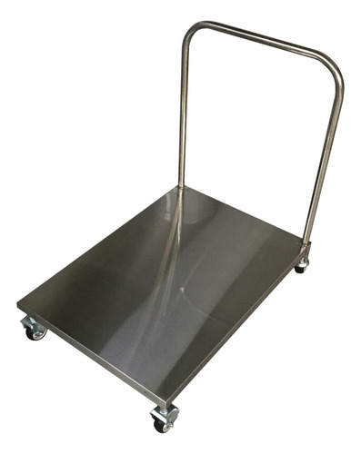 Carro Plataforma Para Carga Em Aço Inox