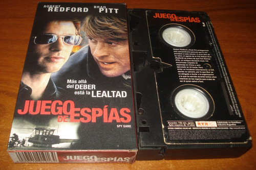 Vhs Juego De Espías ( Spy Game, 2001) (Usado)