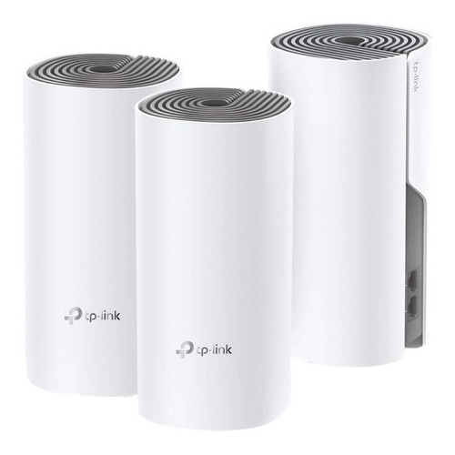 Roteador Mesh Tp-link Deco E4 Branco 3 Unidades 100V/240V