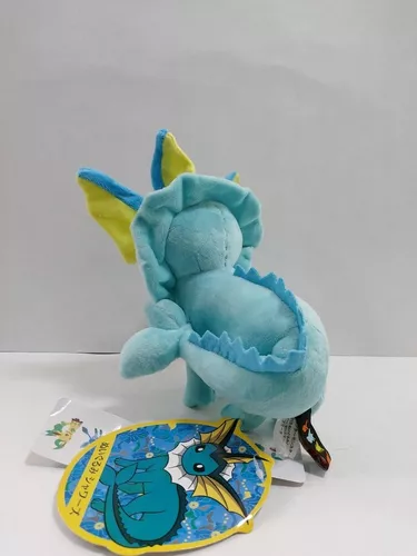 Chaveiro De Pelúcia Boneco De Pelúcia Pokemon Eevee Vaporeon 4 Polegadas