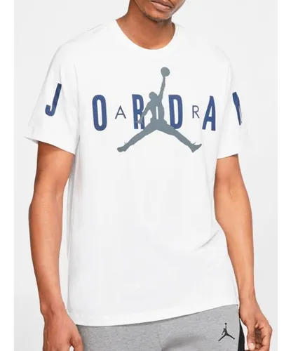 Polera Nike Air Jordan Blanca Talla M Cuotas sin inter s